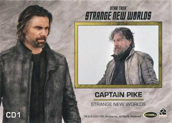 2023 Rittenhouse Star Trek Strange New Worlds Season One - Costume Design #CD01 Captain Pike Back