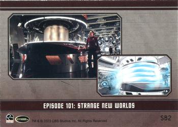 2023 Rittenhouse Star Trek: Strange New Worlds Season One - Storyboard Artwork #SB02 Strange New Worlds Back