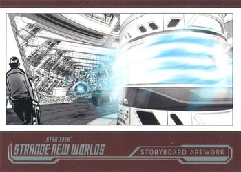2023 Rittenhouse Star Trek: Strange New Worlds Season One - Storyboard Artwork #SB02 Strange New Worlds Front