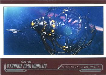 2023 Rittenhouse Star Trek: Strange New Worlds Season One - Storyboard Artwork #SB03 Children of the Comet Front
