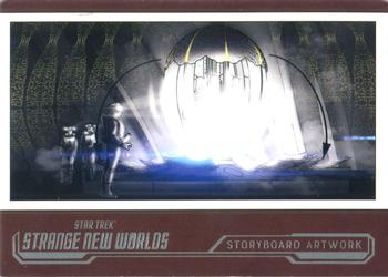 2023 Rittenhouse Star Trek: Strange New Worlds Season One - Storyboard Artwork #SB04 Children of the Comet Front