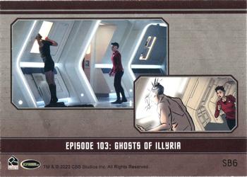 2023 Rittenhouse Star Trek: Strange New Worlds Season One - Storyboard Artwork #SB06 Ghosts of Illyria Back