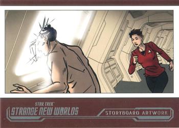 2023 Rittenhouse Star Trek: Strange New Worlds Season One - Storyboard Artwork #SB06 Ghosts of Illyria Front