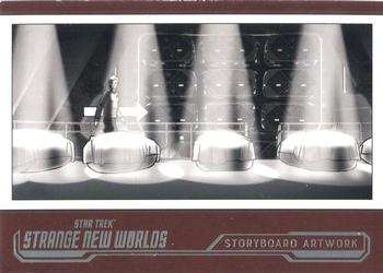 2023 Rittenhouse Star Trek: Strange New Worlds Season One - Storyboard Artwork #SB07 Memento Mori Front