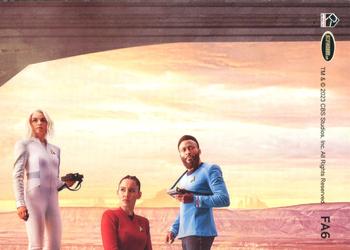 2023 Rittenhouse Star Trek Strange New Worlds Season One - The Frontier Awaits Puzzle #FA6 Ensign Nyota Uhura Back