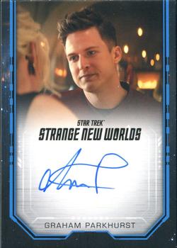 2023 Rittenhouse Star Trek Strange New Worlds Season One - Autographs Bordered #NNO Graham Parkhurst / Lt. Dever Front