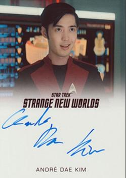 2023 Rittenhouse Star Trek: Strange New Worlds Season One - Autographs Full Bleed #NNO Andre Dae Kim Front