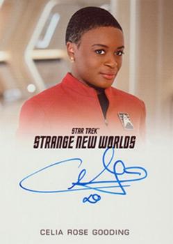 2023 Rittenhouse Star Trek: Strange New Worlds Season One - Autographs Full Bleed #NNO Celia Rose Gooding Front