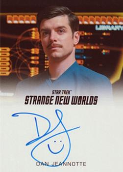2023 Rittenhouse Star Trek Strange New Worlds Season One - Autographs Full Bleed #NNO Dan Jeannotte / Sam Kirk Front