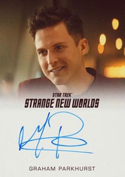 2023 Rittenhouse Star Trek Strange New Worlds Season One - Autographs Full Bleed #NNO Graham Parkhurst / Lt. Dever Front