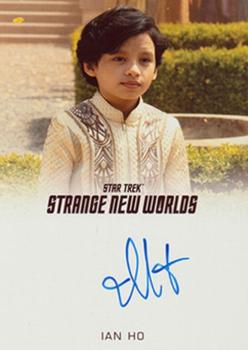 2023 Rittenhouse Star Trek: Strange New Worlds Season One - Autographs Full Bleed #NNO Ian Ho Front