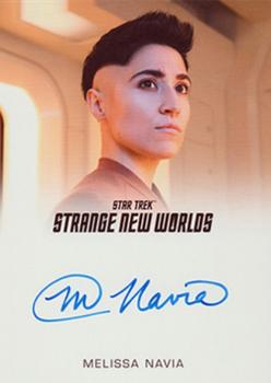 2023 Rittenhouse Star Trek Strange New Worlds Season One - Autographs Full Bleed #NNO Melissa Navia / Erica Ortegas Front