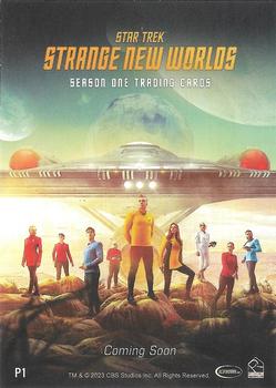 2023 Rittenhouse Star Trek: Strange New Worlds Season One - Promos #P1 Star Trek: Strange New Worlds Back
