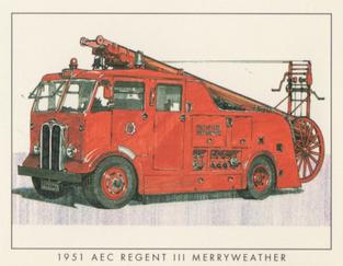 1996 Frameability Fire Engines #6 1951 AEC Regent III - Merryweather Pump Escape Front