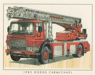 1996 Frameability Fire Engines #14 1983 Dodge Carmichael Front