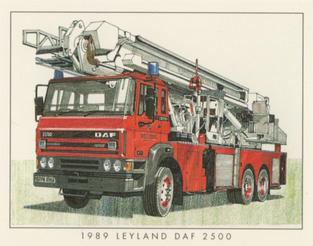 1996 Frameability Fire Engines #15 1989 Leyland DAF 2500 Front