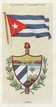 1936 Player's National Flags and Arms (Eire) #11 Cuba Front