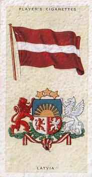 1936 Player's National Flags and Arms (Eire) #27 Latvia Front