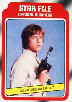 1980 Scanlens Star Wars The Empire Strikes Back #2 Luke Skywalker Front