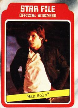 1980 Scanlens Star Wars The Empire Strikes Back #4 Han Solo Front