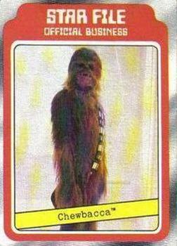 1980 Scanlens Star Wars The Empire Strikes Back #5 Chewbacca Front