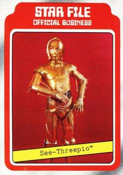 1980 Scanlens Star Wars The Empire Strikes Back #6 See-Threepio Front