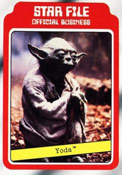 1980 Scanlens Star Wars The Empire Strikes Back #9 Yoda Front