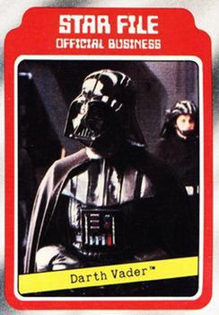 1980 Scanlens Star Wars The Empire Strikes Back #10 Darth Vader Front