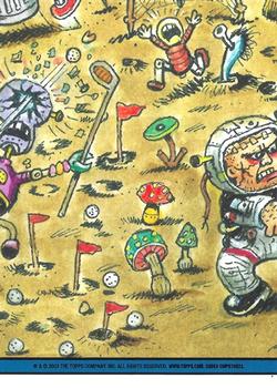 2023 Topps Garbage Pail Kids: Intergoolactic Mayhem #27b Mark Martian Back