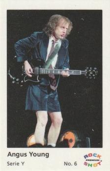 2019 Swedish Premium Rock Shot Serie Y #6 Angus Young Front