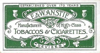 1904 E.&W. Anstie British Empire Series #NNO Windsor Castle Back