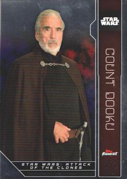 2023 Topps Finest Star Wars #FN-19 Count Dooku Front