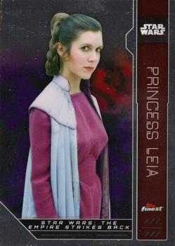 2023 Topps Finest Star Wars #FN-28 Princess Leia Front