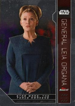 2023 Topps Finest Star Wars #FN-31 General Leia Organa Front