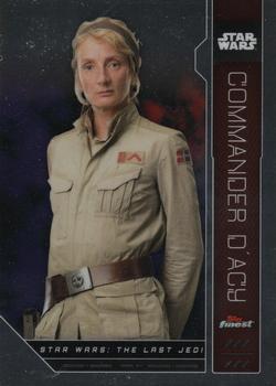 2023 Topps Finest Star Wars #FN-33 Commander D'Acy Front