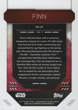 2023 Topps Finest Star Wars #FN-37 Finn Back