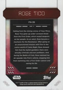 2023 Topps Finest Star Wars #FN-39 Rose Tico Back
