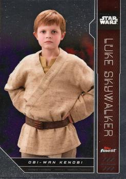 2023 Topps Finest Star Wars #FN-46 Luke Skywalker Front