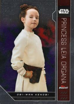 2023 Topps Finest Star Wars #FN-47 Princess Leia Organa Front