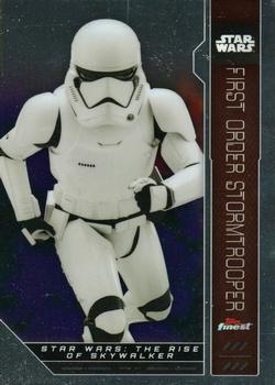 2023 Topps Finest Star Wars #FN-54 First Order Stormtrooper Front