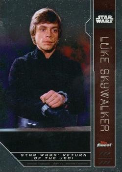 2023 Topps Finest Star Wars #FN-55 Luke Skywalker Front