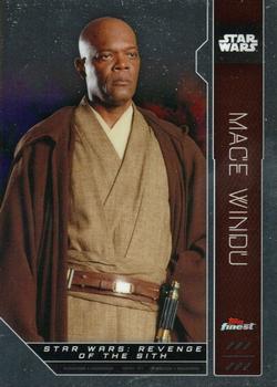 2023 Topps Finest Star Wars #FN-60 Mace Windu Front