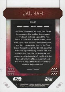 2023 Topps Finest Star Wars #FN-68 Jannah Back