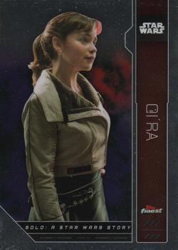 2023 Topps Finest Star Wars #FN-84 Qi'ra Front