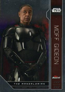 2023 Topps Finest Star Wars #FN-98 Moff Gideon Front