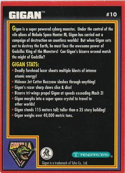 1994 Trendmasters Godzilla: King of the Monsters #10 Gigan Back