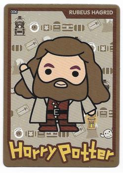 2023 Harry Potter Ooshies Collector Cards #6 Rubeus Hagrid Front