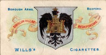 1906 Wills's Borough Arms 2nd Series 2nd Edition (51-100) #62 Bedford Front