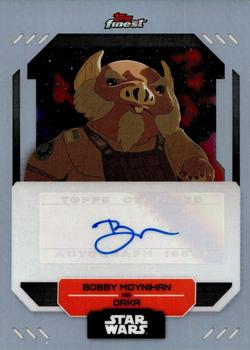 2023 Topps Finest Star Wars - Finest Autographs #FA-BM Bobby Moynihan Front