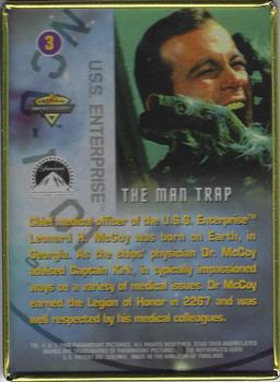 1996 Star Trek The Original Series 30th Anniversary #3 Doctor Leonard McCoy Back